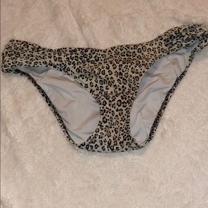 VS Cheetah Side-Runched Bikini Bottom